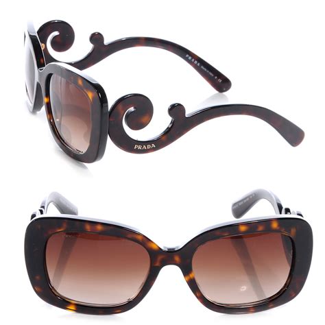 vintage tortoise shell prada glasses|prada tortoise shell sunglasses.